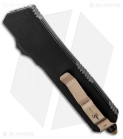 Marfione Custom Scarab Ll D/E OTF Automatic Knife (3.5" Vegas Forge Damascus) 8 Marfione Custom Scarab Ll D/E OTF Automatic Knife (3.5" Vegas Forge Damascus) -Microtech Shop Microtech Scarab ll D E OTF Automatic Knife 3.5 Damascus BHQ 124757 LS Side