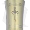 Microtech Shot Glass BL 1 Dagger Gold Titanium -Microtech Shop Microtech Shot Glass Ti Gold BHQ 162196 jr