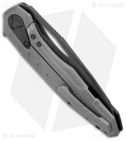 Microtech Sigil MK6 Frame Lock Knife Black (3.75" Black DLC) -Microtech Shop Microtech Sigil MK6 Black Al Black DLC 196 1DLCT BHQ 72126 jr side