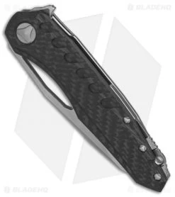 Microtech Sigil MK6 Frame Lock Knife Carbon Fiber (3.75" Stonewash) 8 Microtech Sigil MK6 Frame Lock Knife Carbon Fiber (3.75" Stonewash) -Microtech Shop Microtech Sigil MK6 CF SW BHQ 78156 er spine