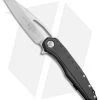 Microtech Sigil MK6 Frame Lock Knife Black Aluminum/Ti (3.75" Stonewash) -Microtech Shop Microtech Sigil MK6 FL Black Alum Ti SW 196 10 BK BHQ 76136 jr