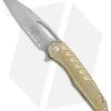 Microtech Sigil MK6 Frame Lock Knife Brass (3.75" Apocalyptic Serr) -Microtech Shop Microtech Sigil MK6 FL Brass Apocalyptic Serr 196 11 APBR BHQ 77449 jr