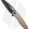 Microtech Sigil MK6 Frame Lock Knife Tan Al (3.75" Black DLC) -Microtech Shop Microtech Sigil MK6 FL Tan Al Black DLC 196 1DLCTA BHQ 74530 jr