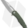 Microtech Sigil MK6 Frame Lock Knife OD Green (3.75" Stonewash)