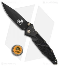 Microtech Signature Series Socom Elite Spear Point Knife (4" Black DLC) -Microtech Shop Microtech Signature Series Socom Elite Clip Point black DLC BHQ 83198 er bottlecap jr