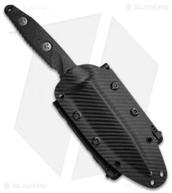 Microtech Socom Alpha Fixed Blade Knife Carbon Fiber (5" Black) 113-1DLC -Microtech Shop Microtech Socom Alpha CF Black 113 1DLC BHQ 51802 jr sheath