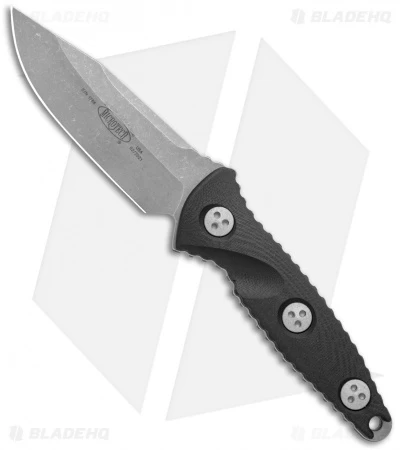 Microtech Socom Alpha Mini S/E Fixed Blade Knife Black (3.8" Apocalyptic) 3 Microtech Socom Alpha Mini S/E Fixed Blade Knife Black (3.8" Apocalyptic)
