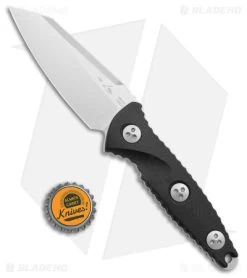 Microtech Socom Alpha Mini Warcom Fixed Blade Knife Black G-10 (3.7" Stonewash) -Microtech Shop Microtech Socom Alpha Mini Warcom Fixed Blade Black G 10 SW BHQ 178236 jr bottlecap