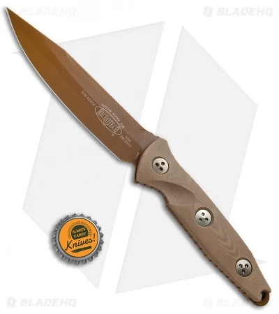 Microtech Socom Alpha Fixed Blade Knife Tan G-10 (5" Tan PVD) 6 Microtech Socom Alpha Fixed Blade Knife Tan G-10 (5" Tan PVD) - Image 4