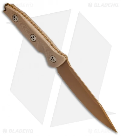 Microtech Socom Alpha Fixed Blade Knife Tan G-10 (5" Tan PVD) 4 Microtech Socom Alpha Fixed Blade Knife Tan G-10 (5" Tan PVD) - Image 2