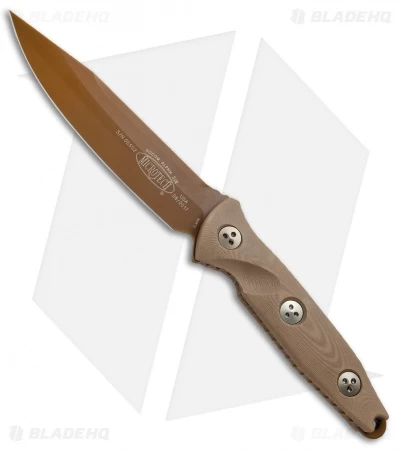 Microtech Socom Alpha Fixed Blade Knife Tan G-10 (5" Tan PVD) 3 Microtech Socom Alpha Fixed Blade Knife Tan G-10 (5" Tan PVD)