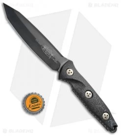 Microtech Socom Alpha Tanto Fixed Blade Knife Carbon Fiber (5" Black) 114-1DLC -Microtech Shop Microtech Socom Alpha Tanto CF Black 114 1DLC BHQ 74152 jr bottlecap