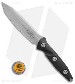 Microtech Socom Alpha Tanto Fixed Blade Knife Black G-10 (5" Apocalyptic Serr) -Microtech Shop Microtech Socom Alpha tanto black G10 apocalyptic serr BHQ 68978 er size