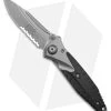 Microtech Socom Bravo Frame Lock Knife BB Ti/CF (4" Partial Serrated) 260-8 CFTI
