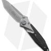Microtech Socom Bravo Tanto Frame Lock Knife Black BB Ti/CF (4" BB) 261-7 CFTI