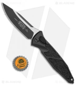 Microtech Socom Elite Automatic Knife Black (4" Two-Tone) 160A-1T -Microtech Shop Microtech Socom Elite Auto Black TT 160 1T BHQ 89765 jr bottlecap
