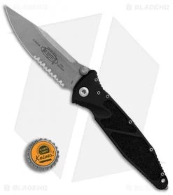 Microtech Socom Elite Manual Knife Black (4" Apocalyptic Serr) 160-11AP -Microtech Shop Microtech Socom Elite Manual Black Apocalyptic Serr BHQ 89767 er bottlecap 2