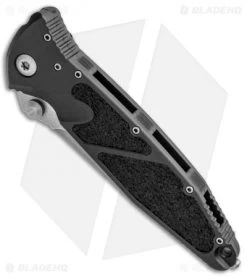 Microtech Socom Elite Manual Knife Black (4" Stonewash) 160-10 -Microtech Shop Microtech Socom Elite Manual Black SW 160 10 BHQ 10302 jr spine