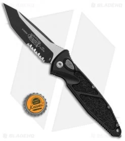 Microtech Socom Elite T/E Automatic Knife Black (4" Two Tone Serr) 161A-2 9 Microtech Socom Elite T/E Automatic Knife Black (4" Two Tone Serr) 161A-2 -Microtech Shop Microtech Socom Elite Manual Tactical Black Serr 160 2T BHQ 92255 jr bottlecap