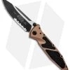Microtech Socom Elite Manual Knife Tan (4" Black Serr) 160-2TA -Microtech Shop Microtech Socom Elite Manual Tan Black Serr 160 2TA BHQ 10391 jr