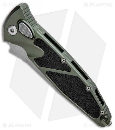 Microtech Socom Elite S/E Automatic Knife OD Green (4" Apocalyptic) 160A-10APOD 4 Microtech Socom Elite S/E Automatic Knife OD Green (4" Apocalyptic) 160A-10APOD - Image 2