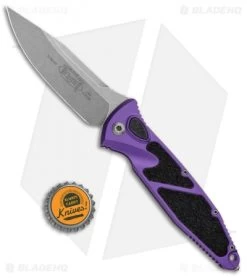 Microtech Socom Elite S/E Automatic Knife Purple (4" Stonewash) 160A-10PU -Microtech Shop Microtech Socom Elite SE Auto Purple SW 160A 10PU BHQ 105169 jr bottlecap