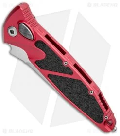 Microtech Socom Elite S/E Automatic Knife Red (4" Stonewash Ser) 160A-11RD -Microtech Shop Microtech Socom Elite SE Auto Red SW Serr 160A 11RD BHQ 106935 jr spine