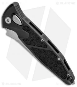 Microtech Socom Elite S/E Automatic Knife (4" Stonewash Ser) 160A-11 -Microtech Shop Microtech Socom Elite SE Auto SW Serr 160A 11 BHQ 91308 jr spine