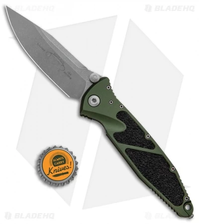 Microtech Socom Elite S/E Manual Knife OD Green (4" Apocalyptic) 160-10APOD 6 Microtech Socom Elite S/E Manual Knife OD Green (4" Apocalyptic) 160-10APOD - Image 4