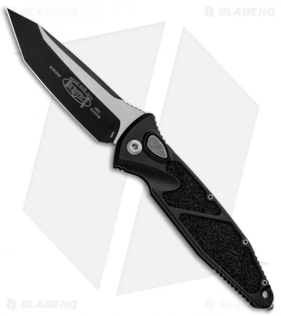Microtech Socom Elite T/E Automatic Knife Black (4" Two Tone) 161A-1 3 Microtech Socom Elite T/E Automatic Knife Black (4" Two Tone) 161A-1