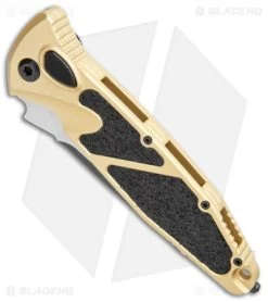 Microtech Socom Elite T/E Auto Knife Champagne Gold (4" Two Tone) 161A-1CG -Microtech Shop Microtech Socom Elite TE Auto Champagne Gold TT 161A 1CG BHQ 106921 jr spine