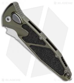 Microtech Socom Elite T/E Automatic Knife OD Green (4" Satin) 161A-4OD -Microtech Shop Microtech Socom Elite TE Auto OD Green Satin 161A 4OD BHQ 103384 jr spine