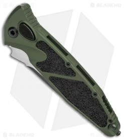 Microtech Socom Elite T/E Automatic Knife OD Green (4" Two-Tone) 161A-1OD -Microtech Shop Microtech Socom Elite TE Auto OD Green TT 161A 1OD BHQ 99303 jr spine