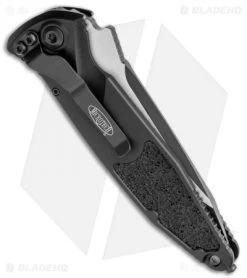 Microtech Socom Elite T/E Automatic Knife Tactical Black (4" Two-Tone) 161A-1T -Microtech Shop Microtech Socom Elite TE Auto Tactical Black TT 161A 1T BHQ 94466 jr side 2