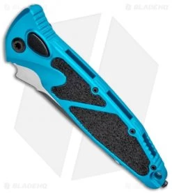 Microtech Socom Elite T/E Automatic Knife Turquoise (4" Two-Tone) 161A-1TQ -Microtech Shop Microtech Socom Elite TE Auto Turquoise TT 161A 1TQ BHQ 98341 jr spine