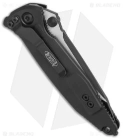 Microtech Socom Elite Tanto Manual Knife (4" Tactical Full Serr) 161-3T -Microtech Shop Microtech Socom Elite Tanto Manual Tactical Full Serr 161 3T BHQ 139137 jr side