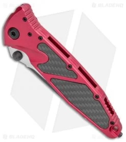 Microtech Socom Elite Tanto Manual Knife Red/CF (4" Two Tone) 161-1RDCFI -Microtech Shop Microtech Socom Elite Tanto Red CF TT 161 1RDCFI BHQ 101584 jr spine