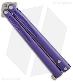 Microtech Shop -Microtech Shop Microtech Tachyon 3 Purple Bronze BHQ 67714 er spine