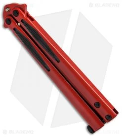 Microtech Shop -Microtech Shop Microtech Tachyon III Balisong Butterfly Dead Pool Red Black 173 13DP BHQ 68240 jr spine