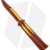 Microtech Tachyon III Balisong Butterfly Flash (4.5" Red/Yellow) 173-1FL -Microtech Shop Microtech Tachyon III Balisong Butterfly Flash Red Yellow 173 1 FL BHQ 71232 jr