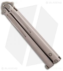 Microtech Shop -Microtech Shop Microtech Tachyon III Balisong Butterfly Tan Tan 173 2TN BHQ 75229 jr spine