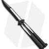 Microtech Tachyon III Balisong Butterfly Knife Venom (4.5" Black/White) 173-1VM -Microtech Shop Microtech Tachyon III Venom black white BHQ 71367 er