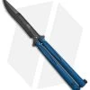 Microtech Tachyon III Balisong Butterfly Knife Blue (4.5" Black) 173-1DLCBL 1 Microtech Tachyon III Balisong Butterfly Knife Blue (4.5" Black) 173-1DLCBL -Microtech Shop Microtech Tachyon III blue black 173 1DLCBL BHQ 71037 er
