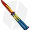 Microtech Tachyon III Balisong Butterfly Super (4.5" Red/Blue/Yellow) 173-13SM 1 Microtech Tachyon III Balisong Butterfly Super (4.5" Red/Blue/Yellow) 173-13SM -Microtech Shop Microtech Tachyon III super red blue yellow 173 1SM BHQ 68511 er
