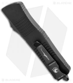 Microtech Signature Series Troodon D/E OTF Automatic CF (3" Black DLC) -Microtech Shop Microtech Troodon D E OTF Automatic Carbon Fiber 3 Black DLC 138 1DLCTCFS BHQ 117008 LS Side