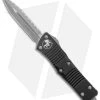 Microtech Troodon Dager D/E OTF Auto Knife (3" Apocalyptic Full Serr) 138-12AP