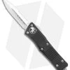 Microtech Troodon D/E OTF Automatic Knife (3" Satin Serr) 138-5