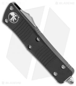 Microtech Troodon D/E OTF Automatic Knife (3" Satin Serr) 138-5 -Microtech Shop Microtech Troodon DE OTF Auto Satin Serr 138 5 BHQ 5664 jr spine