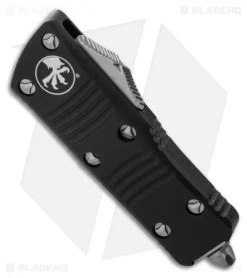 Microtech Troodon Mini D/E CA Legal OTF Automatic Black (1.9" SW) 238-10 -Microtech Shop Microtech Troodon Mini D E CA Legal OTF Automatic Black 1.9 SW 238 10 BHQ 117005 LS Spine