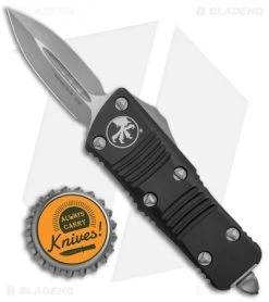 Microtech Troodon Mini D/E Automatic Black (1.9" Apocalyptic) 238-10 AP -Microtech Shop Microtech Troodon Mini DE Auto Black Apocalyptic 238 10AP BHQ 137109 jr bottlecap